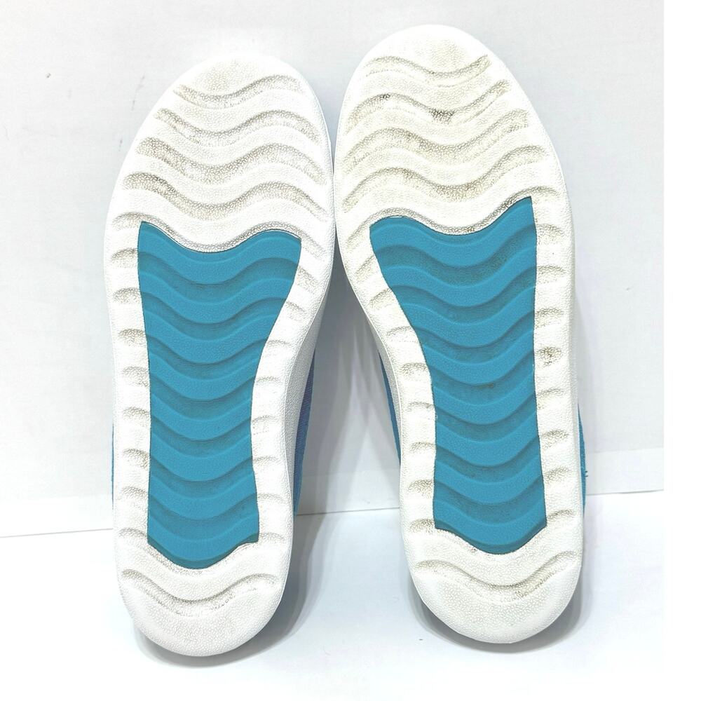 ALLBIRDS Women’s Lace Up Canvas Pacer Athletic Shoe Thrive Teal Size 7 - Picture 12 of 13